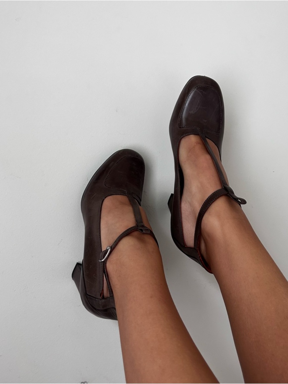 Dries Van Noten Brown Mary Jane Heels - Picture 9 of 10
